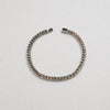 PULSERA CUBANA CON BROCHE DE CAJA 20CM, PLATA .925