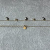 COLLAR CON MULTIDIJES LUNAS Y ESTRELLAS , ELIGEN COLOR DORADO BAÑO DE RODIO,