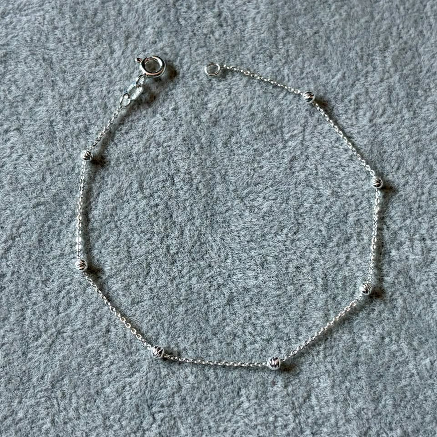 Pulsera Plata .925 con bolitas