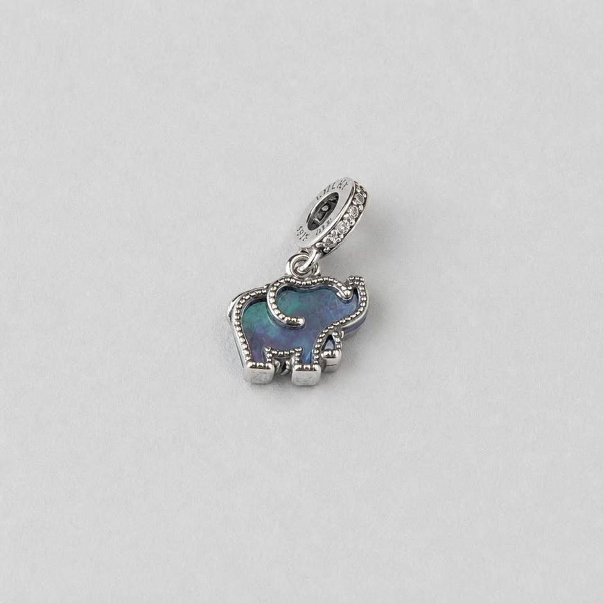 CHARM DE ELEFANTE, PLATA .925