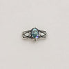 Anillo con piedra zultanita talla 9 y 10