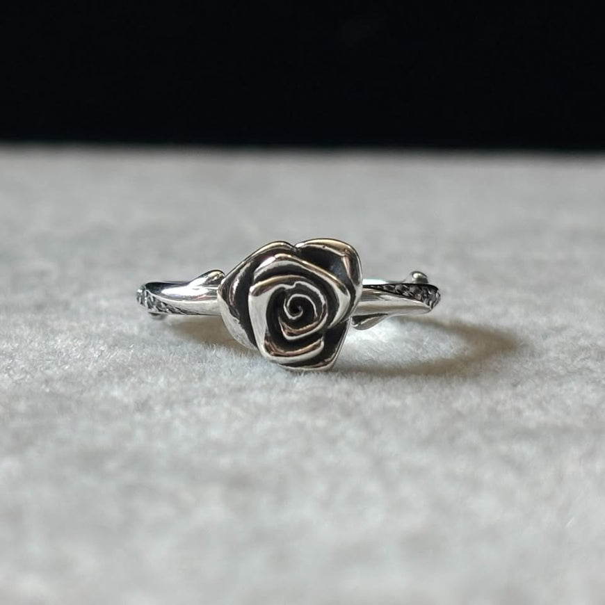 ANILLO INSP. PANDORA DE ROSA, ELIGEN TALLA 5 A LA 9, PLATA