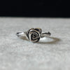ANILLO INSP. PANDORA DE ROSA, ELIGEN TALLA 5 A LA 9, PLATA