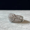 Anillo Corazon #7 Plata