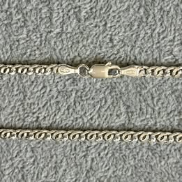 CADENA EGIPCIA 50CM, PLATA .925