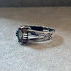 Anillo con piedra zultanita talla 9 y 10