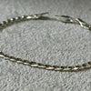 PULSERA CUBANA 18CM, PLATA .925