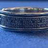 ANILLO GIRATORIO DEL PADRE NUESTRO, ELIGEN TALLA 10,11,12,13 Plata .925