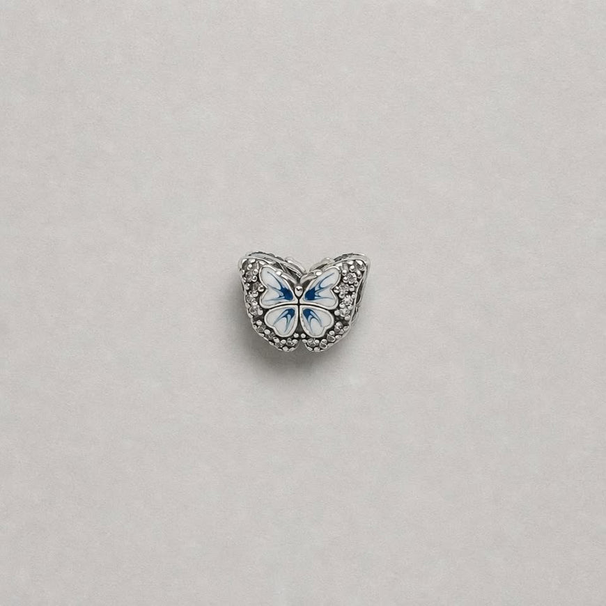 CHARM DE MARIPOSA, PLATA .925