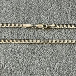 CADENA CUABANA 65CM, PLATA .925