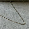CADENA CUABANA 55CM, PLATA .925