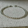 PULSO CUBANO 21CM, PLATA .925