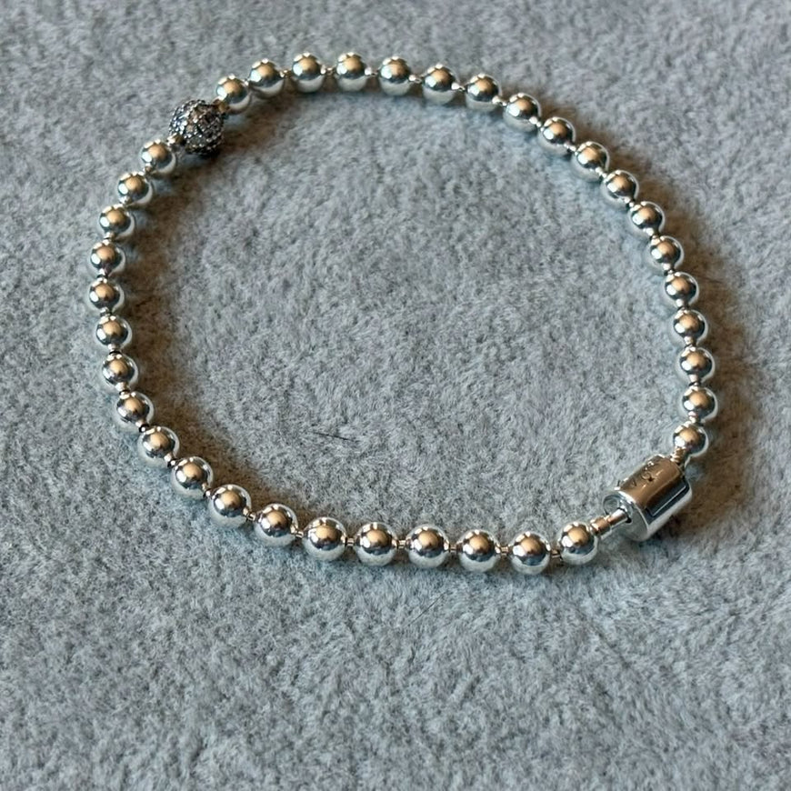 Pulsera Pan Insp bolitas 18CM