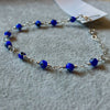 Tobillera/Pulsera Con Ojo de proteccion azul
