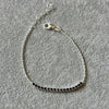 Pulsera Tennis con Cadena 19cm, Plata .925