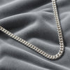 Collar Plata.925 de Cadena Cubana
