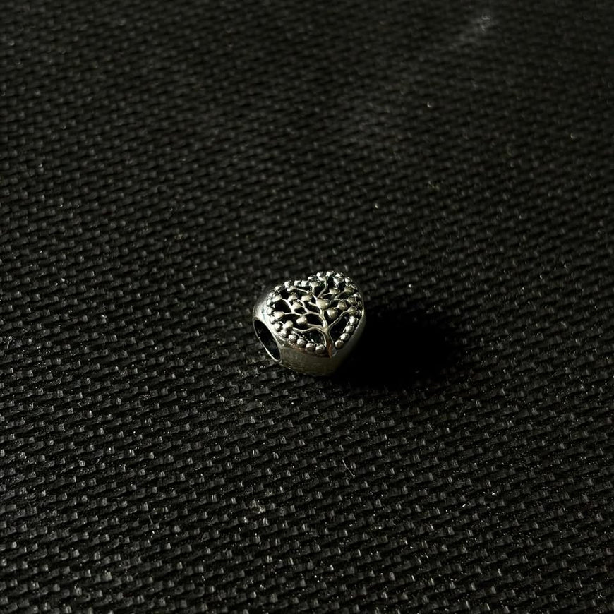 Charm/Dije corazon arbol de la vida Plata