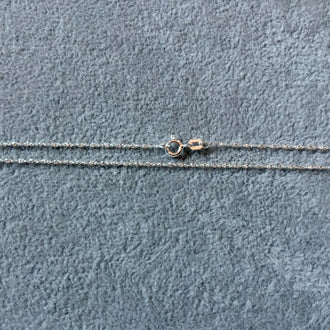 Cadena Torzal 40cm, Plata .925