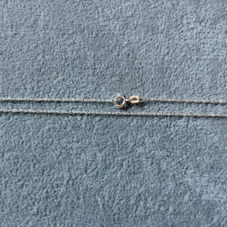 Cadena Torzal 40cm, Plata .925