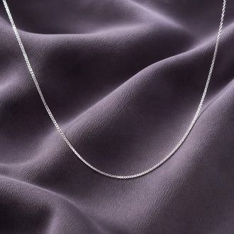 Cadena 45cm Plata .925.