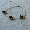 PULSERA, BAÑO DE RODIO, PLATA .925
