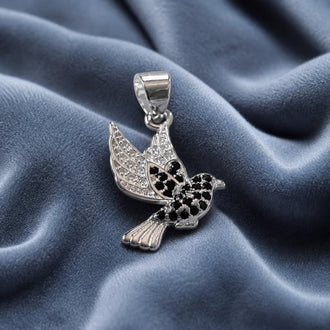 DIJE DE COLIBRI, PLATA .925