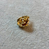 Dije de rosa con bano de oro, Plata .925
