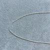 Cadena Torzal 40cm, Plata .925