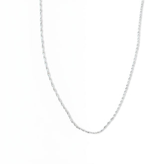 Cadena Torzal 40cm, Plata .925