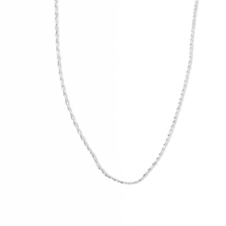 Cadena Torzal 40cm, Plata .925