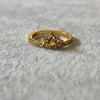 Anillo de Princessa Tiana Dorado, Talla 5,6,7,8,9, Plata .925 (Copy)
