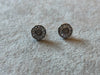 ARETE CON CIRCONIA BAGGUET CON BAÑO DE RODIO, PLATA .925