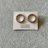 Aretes Con Multiosos con circonias bagguet con bano de rodio, Plata .925