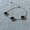 PULSERA, BAÑO DE RODIO, PLATA .925