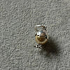 Charm/ Huevito dorado Plata .925