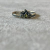Anillo de Princessa Tiana Plateado, Talla 5,6,7,8,9, Plata .925