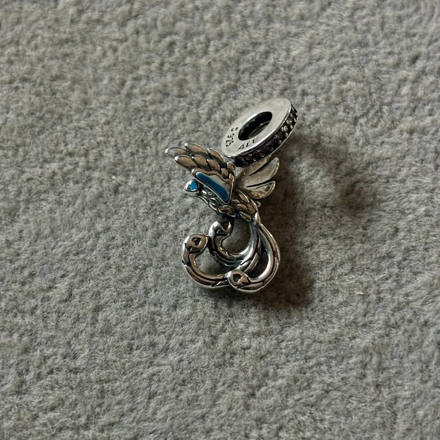 Charm/clip Phoenix Dangle