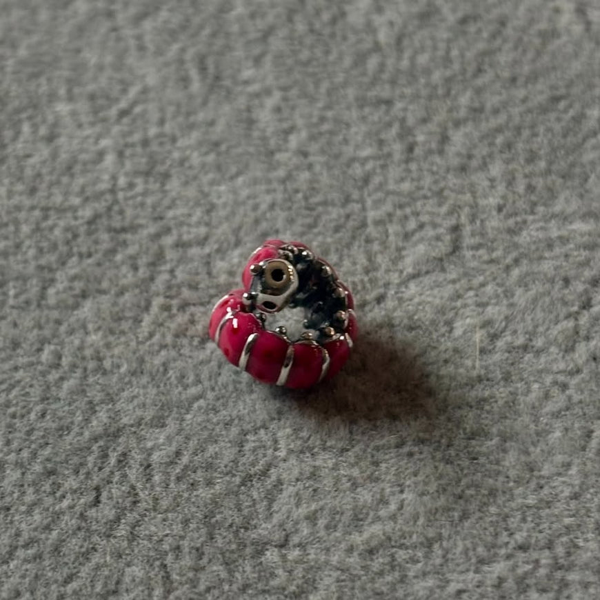 Charm/Dije Uruga rosita Plata .925
