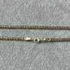 Cadena Bali Plana 60cm, Plata .925