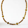 Collar de Ambar con bolitas de plata, Plata .925