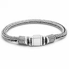 Esclava Tejido Bali 5MM 20CM Plata ley .925
