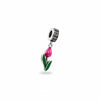 Charm/Clip Tulipan Rosa