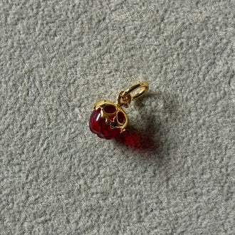 CHARM MANZANA DE BLANCA NIEVES, PLATA . 925
