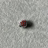 Charm corazon rojo y rosa