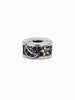 Charm/Clip con cristales de zirconia azul rey