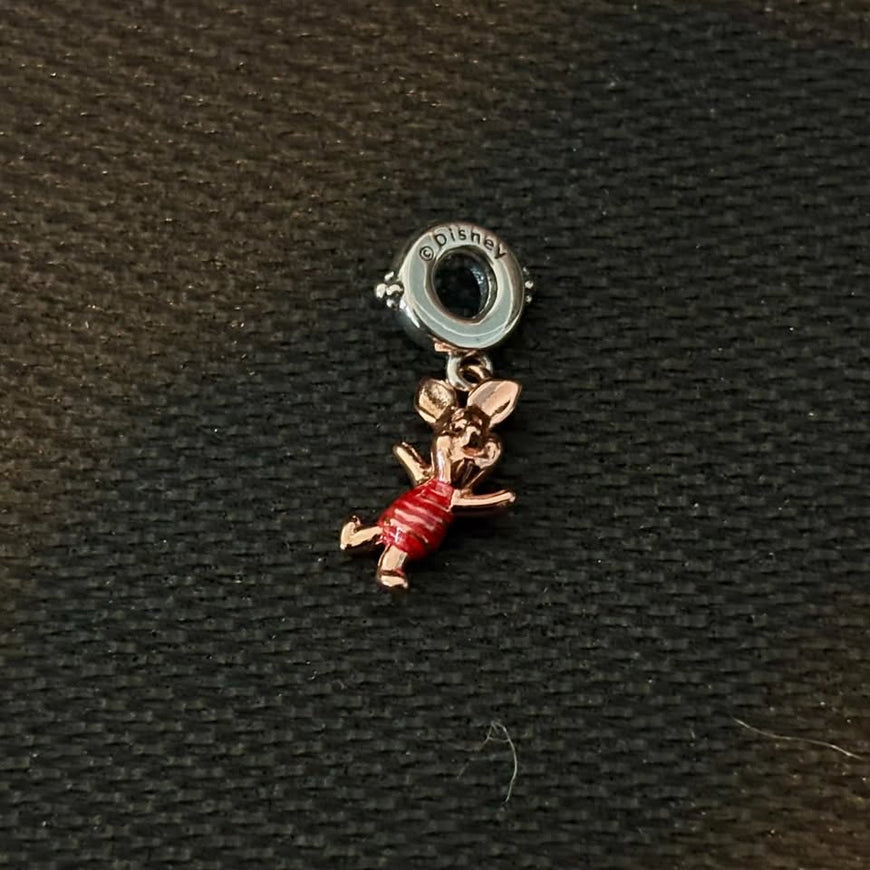 CHARM PIGLET, PLATA. 925