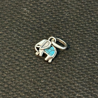 Charm elefante color azul