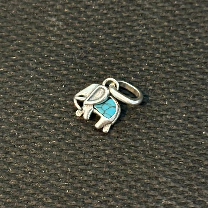 Charm elefante color azul