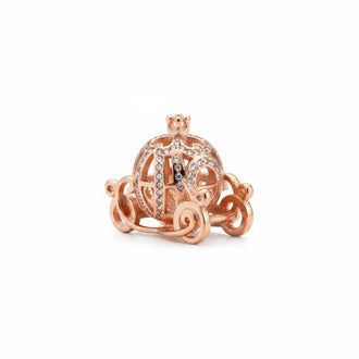 Charm carroza rosa