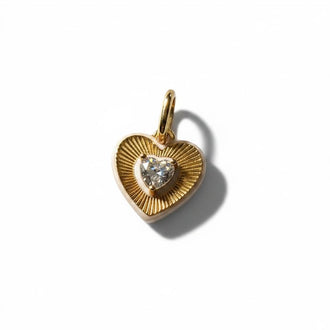 Charm Corazon Dorado